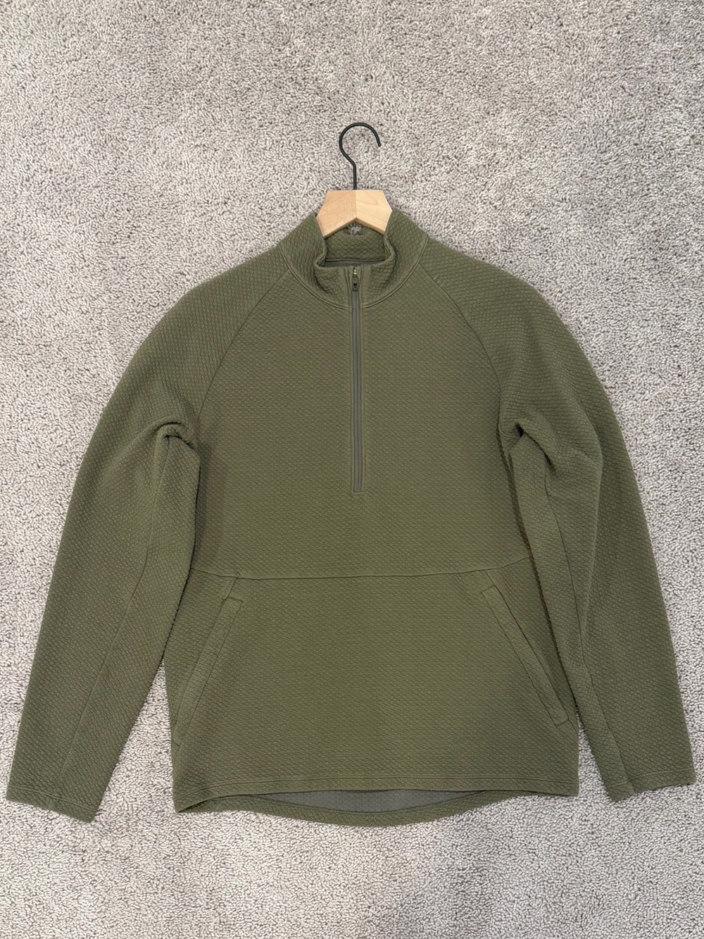 Lululemon Men’s At Ease Quarter Zip Pullover
